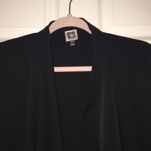 Anne Klein flowing blazer cardigan